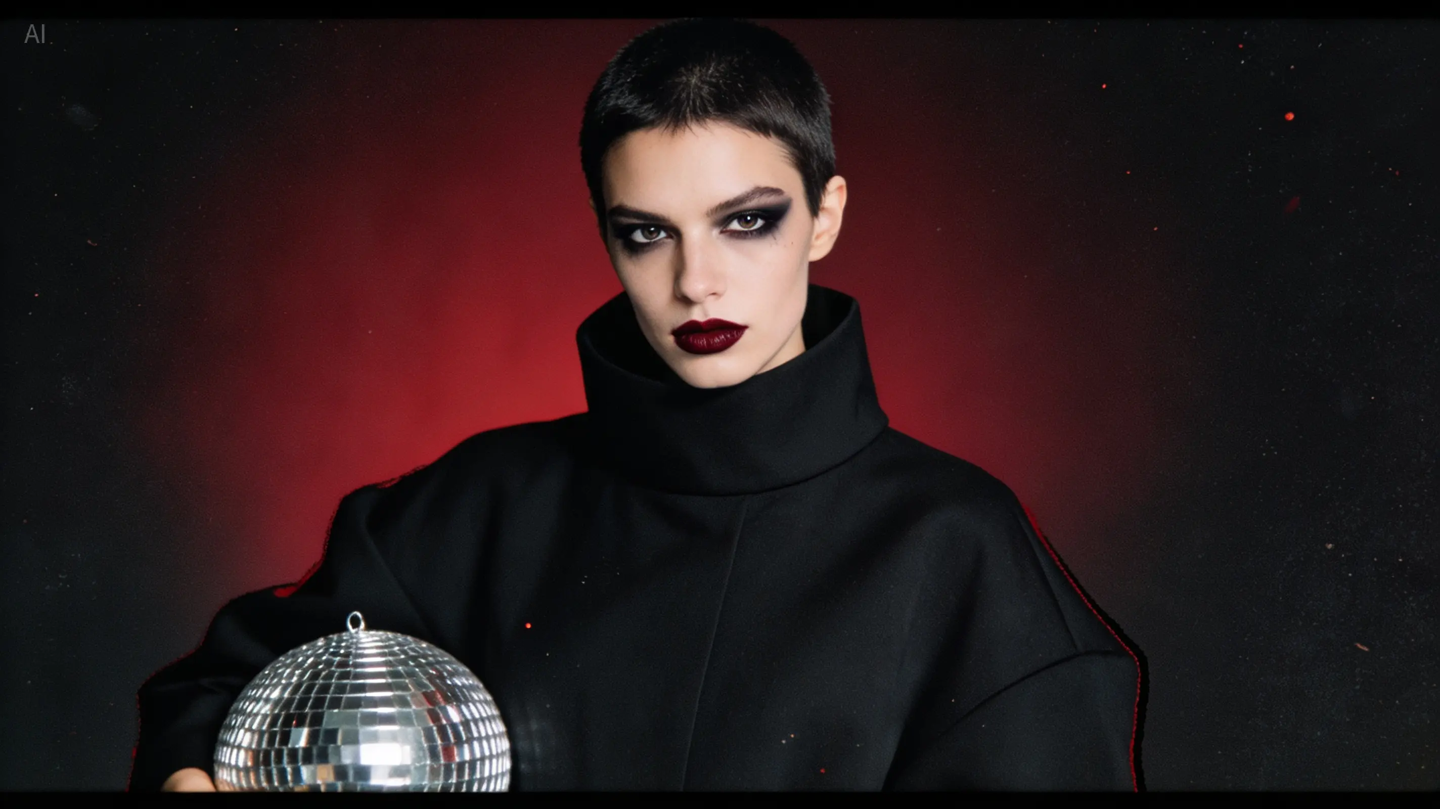 Film photography, fashion magazine photography, panoramic composition, soft-focus photography, front